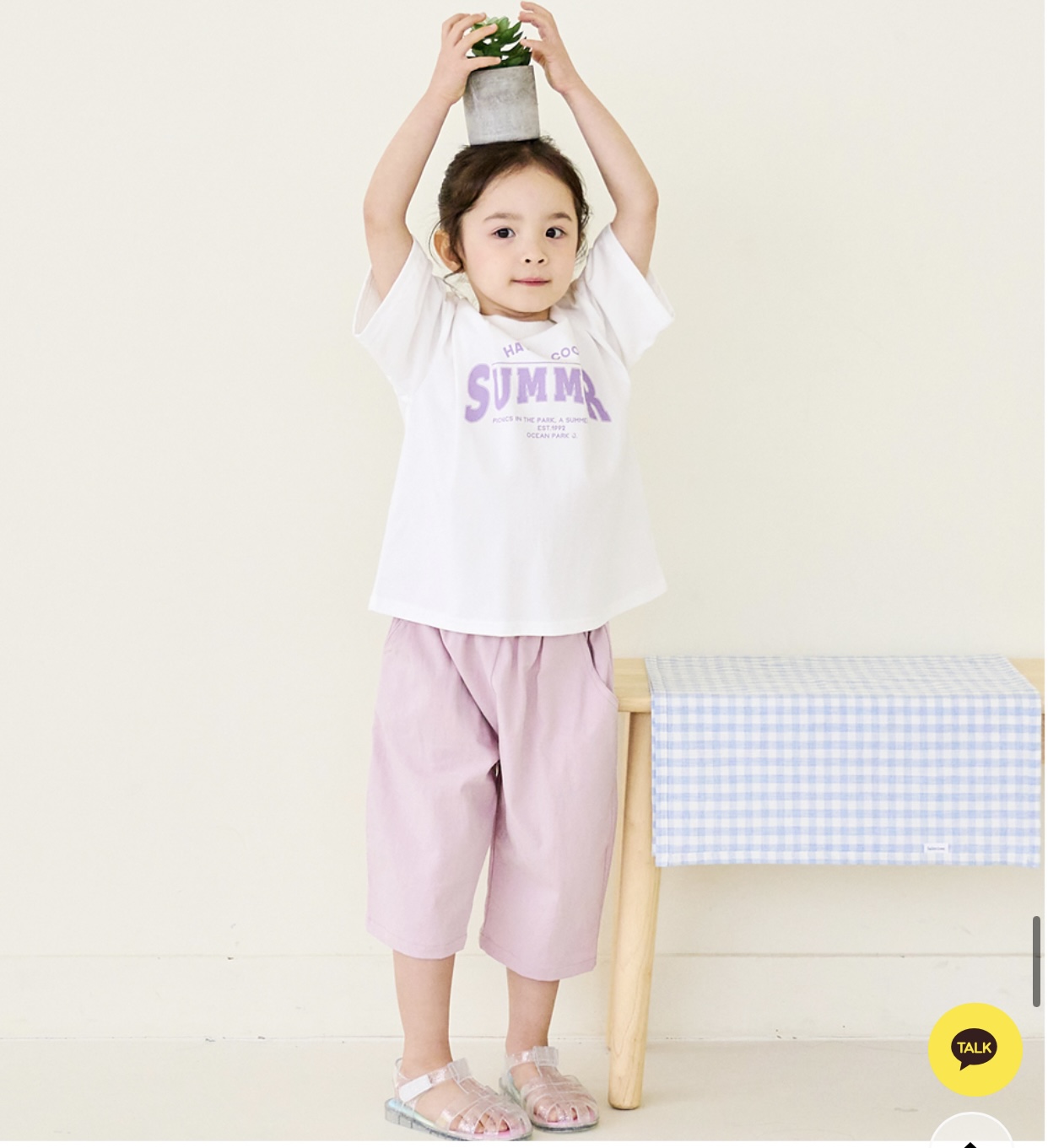 Áo cotton Bebezoo sắc màu SUMMER BTBG size 100-150