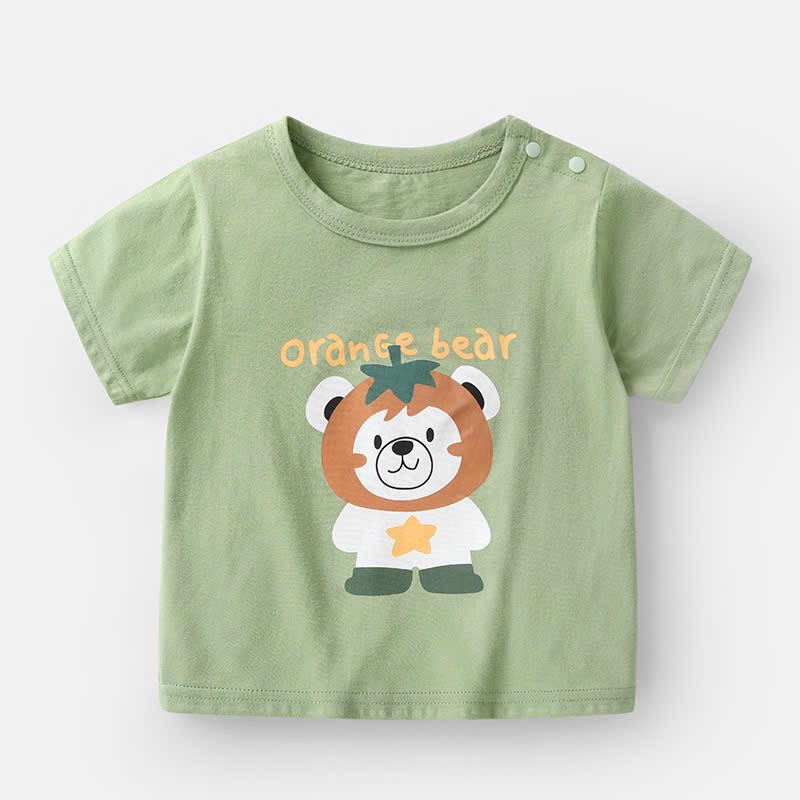 BM1 - Áo cotton Cutepanda nhiều màu cho bé size 90-120