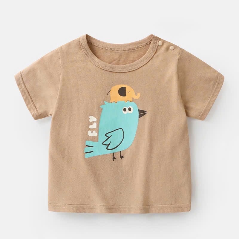 BM1 - Áo cotton Cutepanda nhiều màu cho bé size 90-120