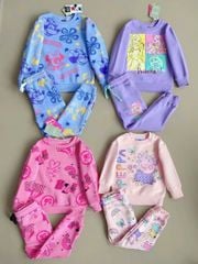 Bộ nỉ bông Minnie / Peppa Pig / Babie / Công chúa size 1 - 7y
