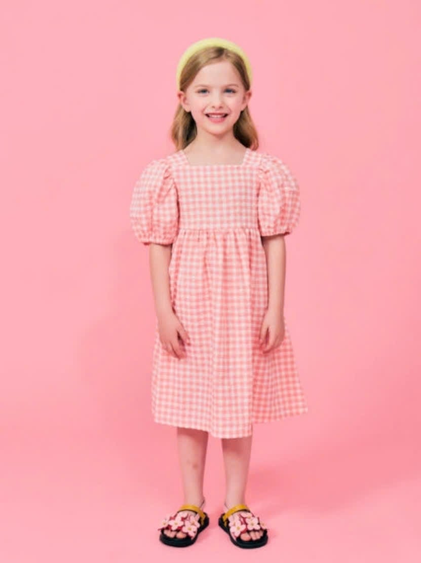 Váy vải thô Babidiboo, Little Bobdog xuất hàn nhiều màu cho bé size 100-150