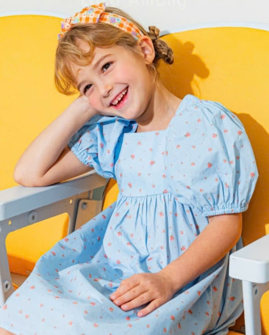 Váy vải thô Babidiboo, Little Bobdog xuất hàn nhiều màu cho bé size 100-150