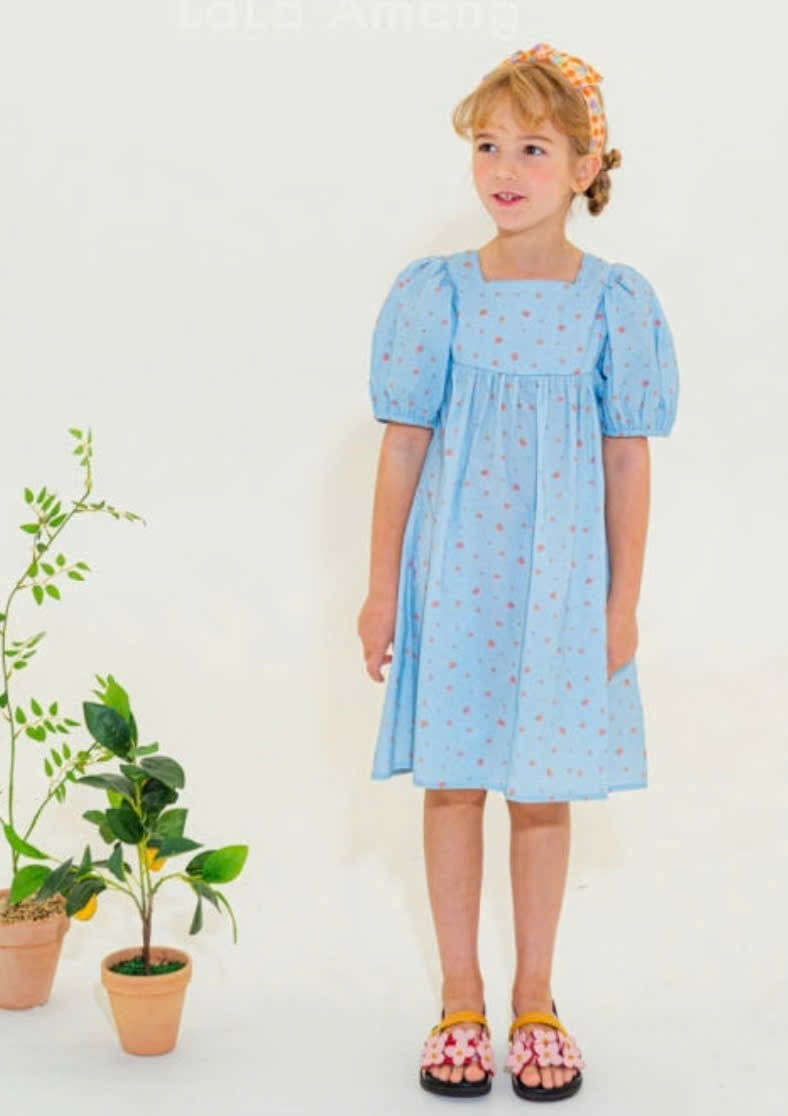 Váy vải thô Babidiboo, Little Bobdog xuất hàn nhiều màu cho bé size 100-150