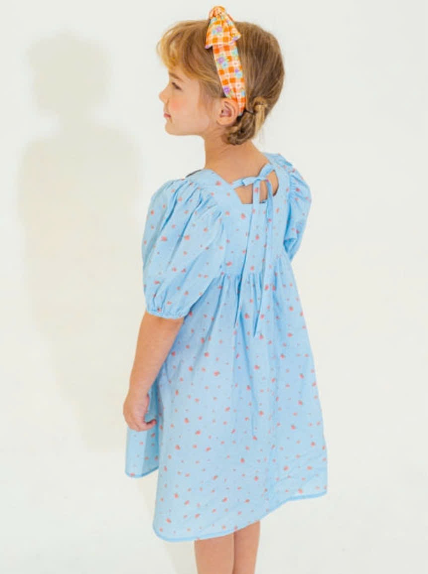 Váy vải thô Babidiboo, Little Bobdog xuất hàn nhiều màu cho bé size 100-150