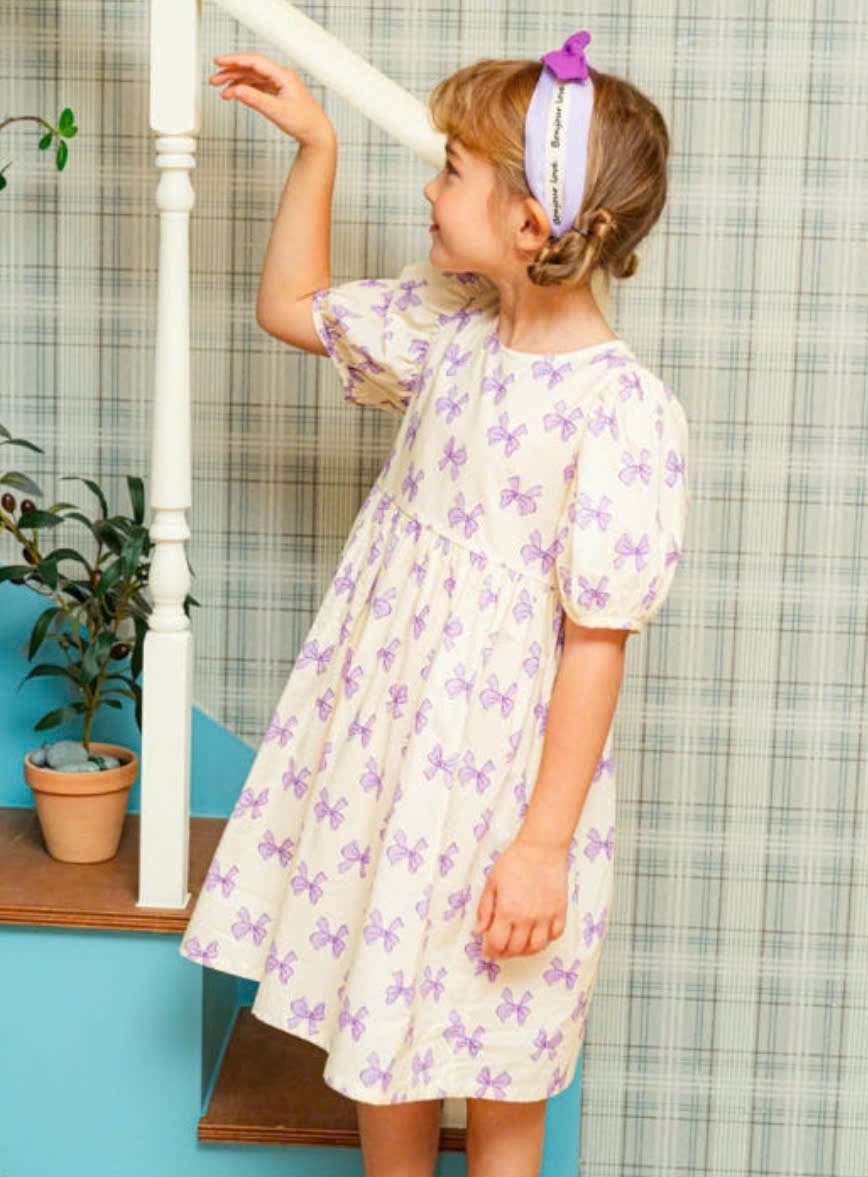 Váy vải thô Babidiboo, Little Bobdog xuất hàn nhiều màu cho bé size 100-150