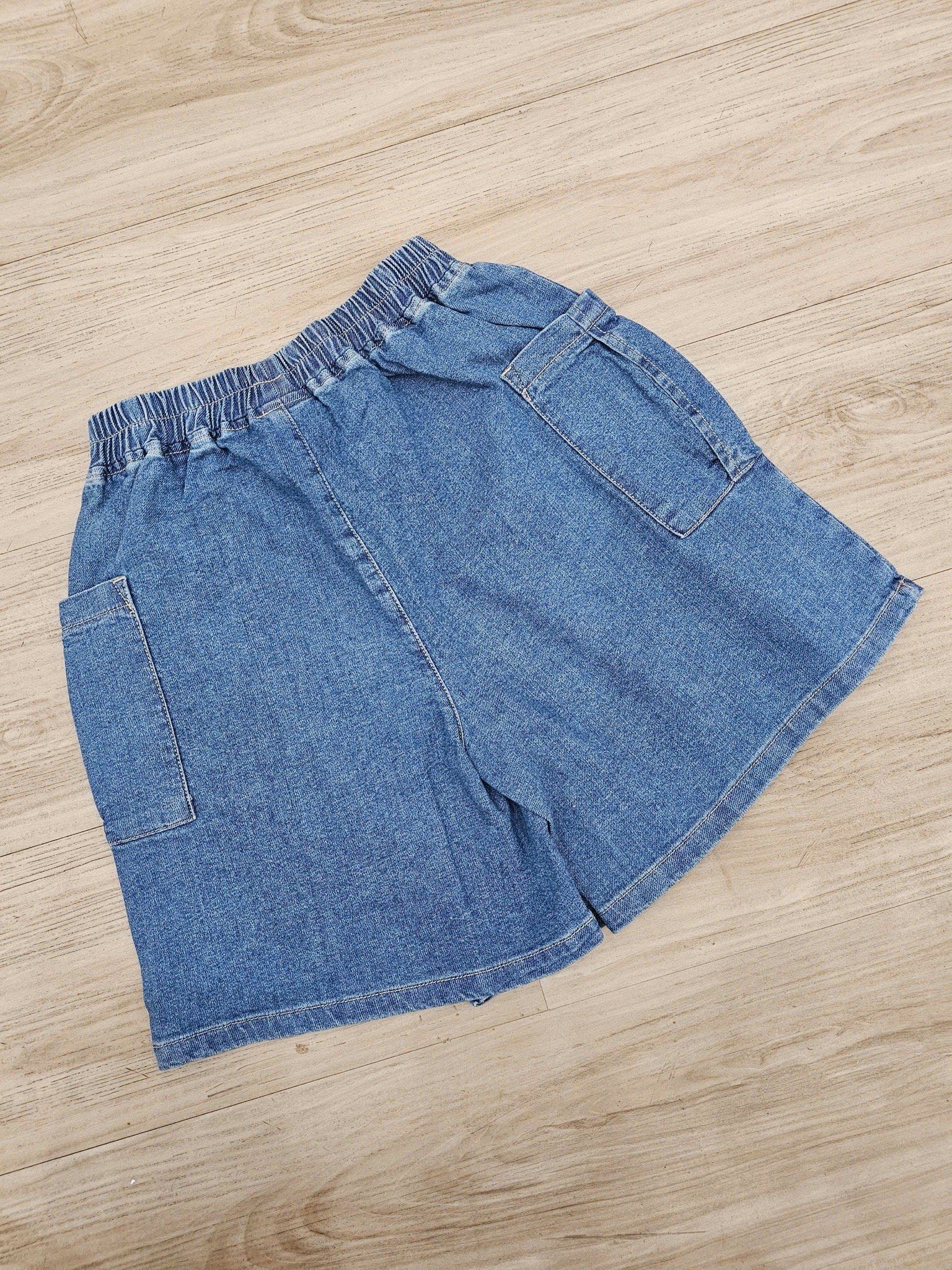 Quần váy jean mềm Babidiboo xuất hàn dư xịn cho bé gái size 100-160