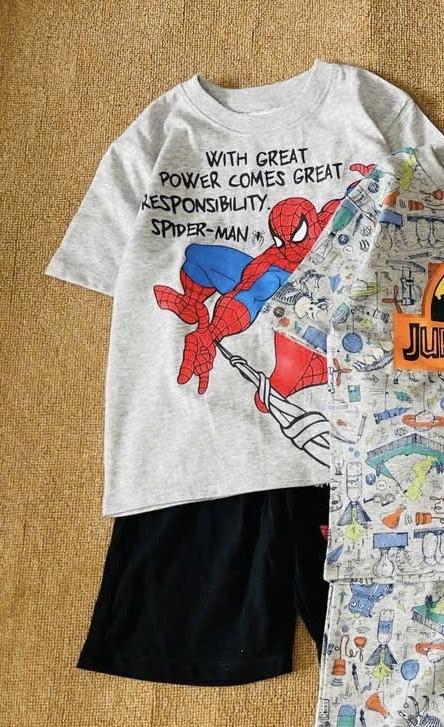 Bộ cotton Hm nhiều mẫu cho bé trai size 2-10y