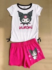 Bộ cotton Kuromi dư xịn cho bé size 5-16y