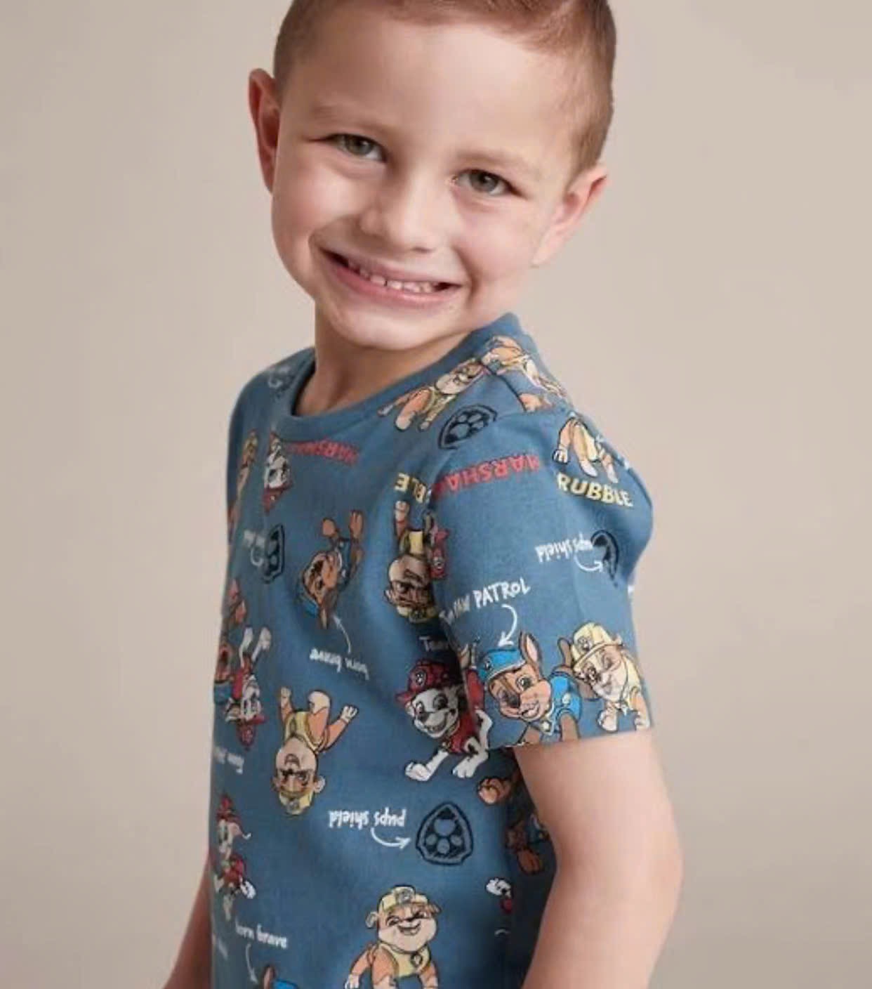 Bộ cotton dư xịn Sonic, Mario, Pawpatrol, Ô tô bé trai size 1-7y