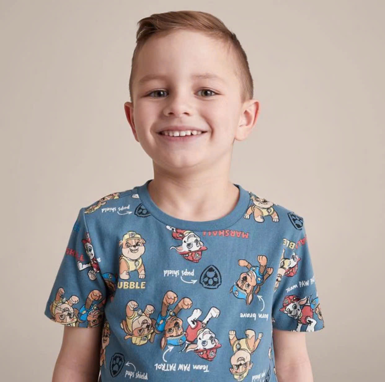 Bộ cotton dư xịn Sonic, Mario, Pawpatrol, Ô tô bé trai size 1-7y
