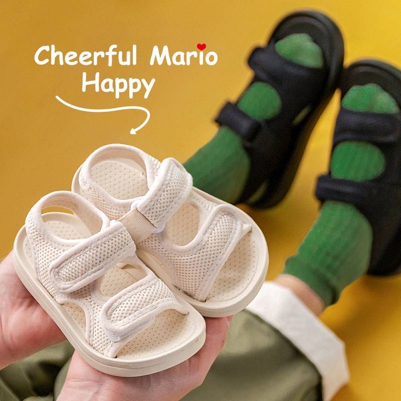 Sandal Mario quai lưới 4 màu size 140 - 230