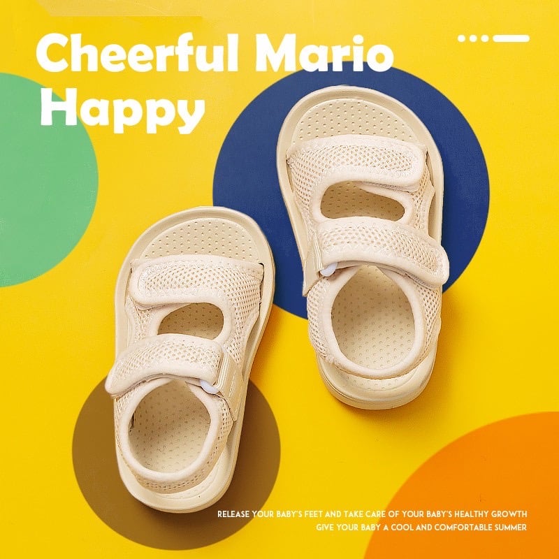 Sandal Mario quai lưới 4 màu size 140 - 230