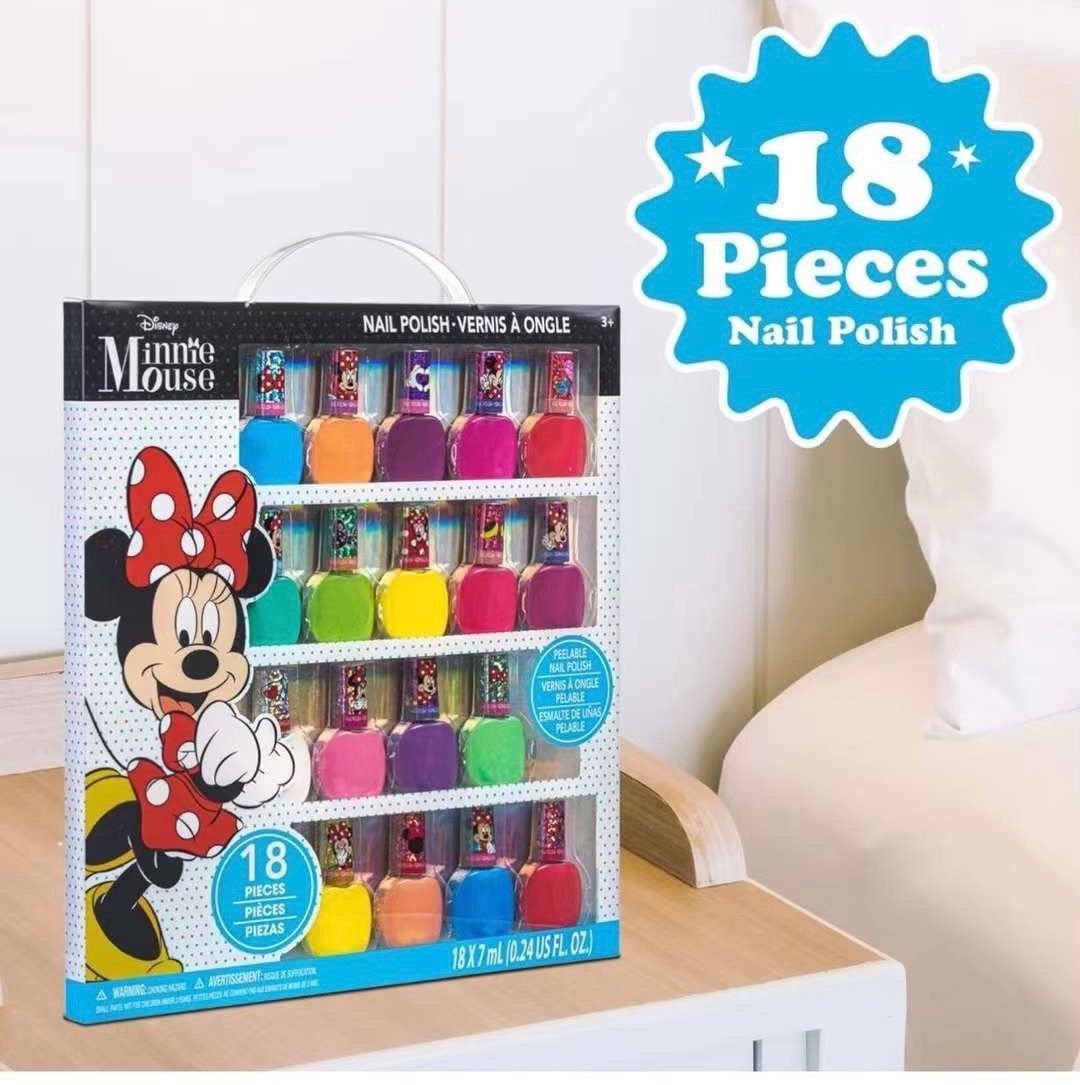 Hộp 18 lọ sơn móng tay Nail Polish Disney dư xịn BG (3y+)