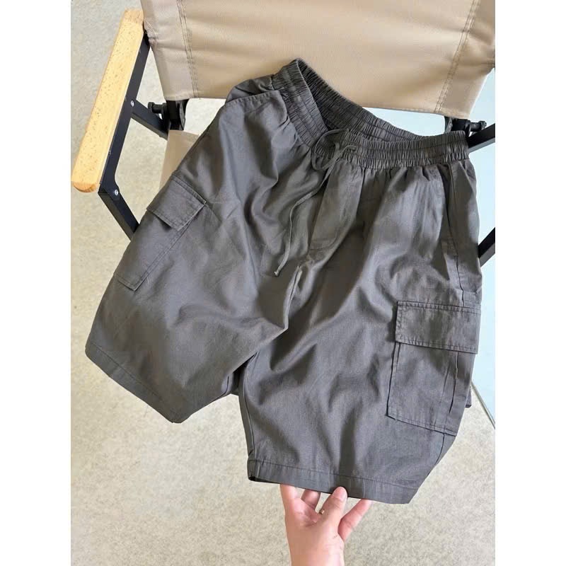 Quần short kaki túi hộp xuất hàn nhiều màu cho Bố size M-XL