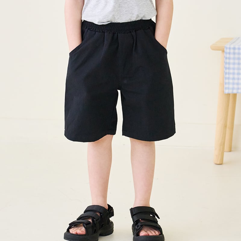 Quần short Bebezoo kaki 3 màu Be/Trắng/Đen BT size 100-150