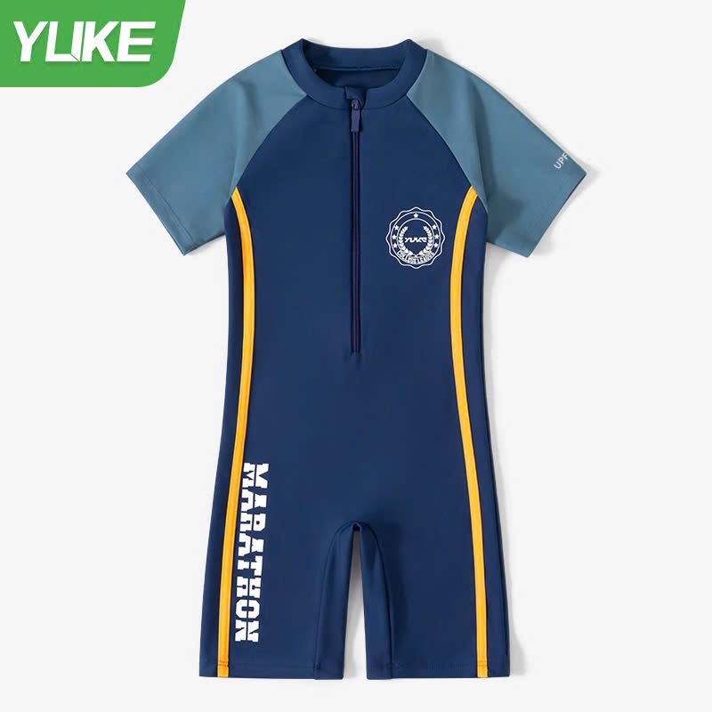 0035 - Bộ bơi liền thân YUKE nhiều màu cho bé trai size XL-6XL