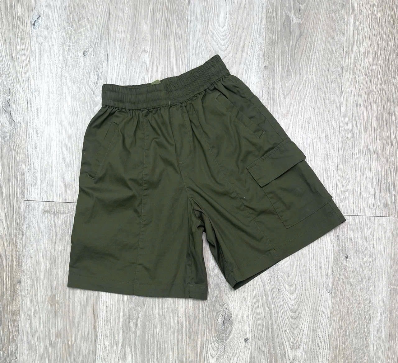Quần short kaki mềm Covernat xuất Hàn dư xịn 3 màu bé trai size 6-14y