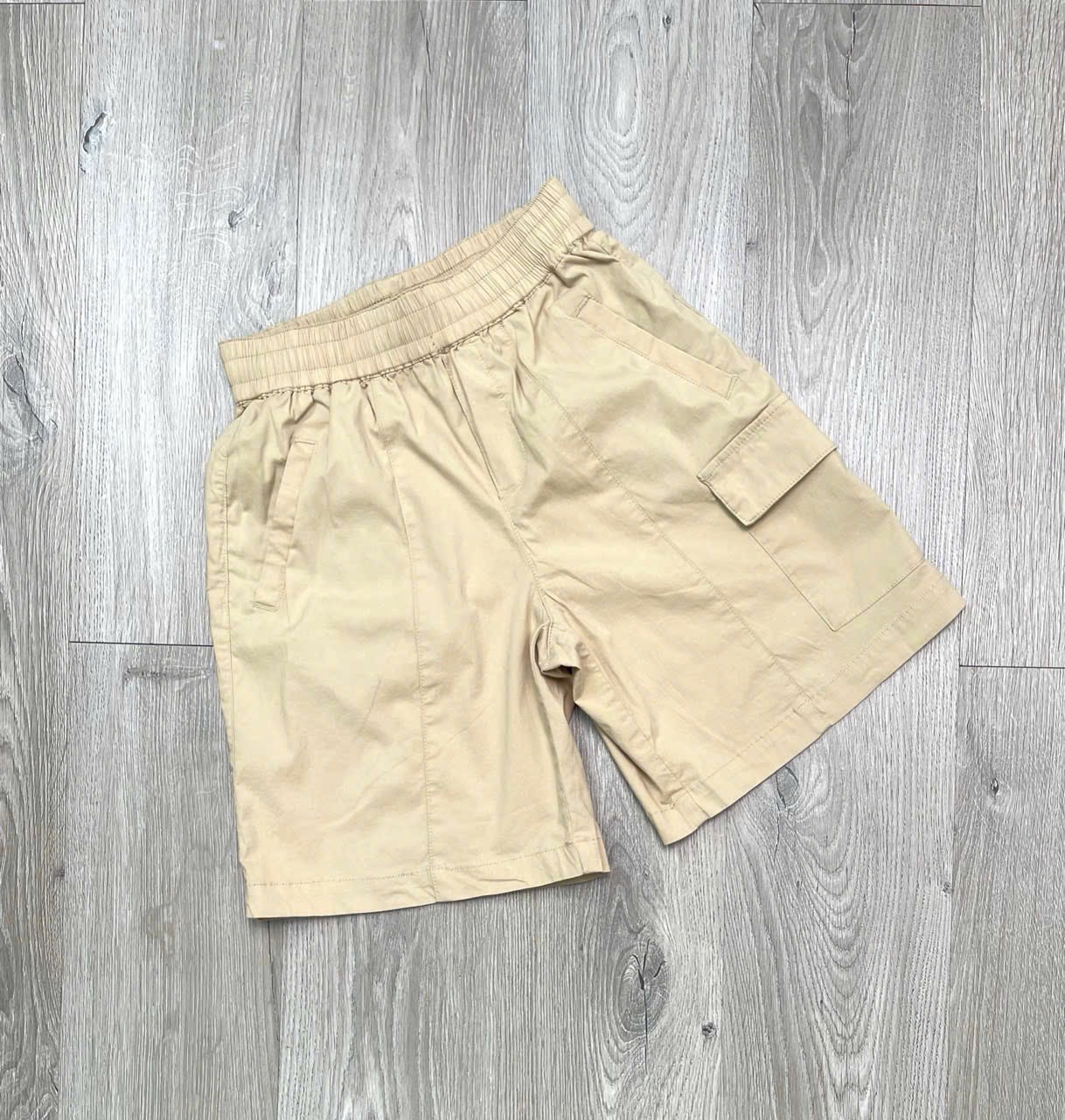Quần short kaki mềm Covernat xuất Hàn dư xịn 3 màu bé trai size 6-14y