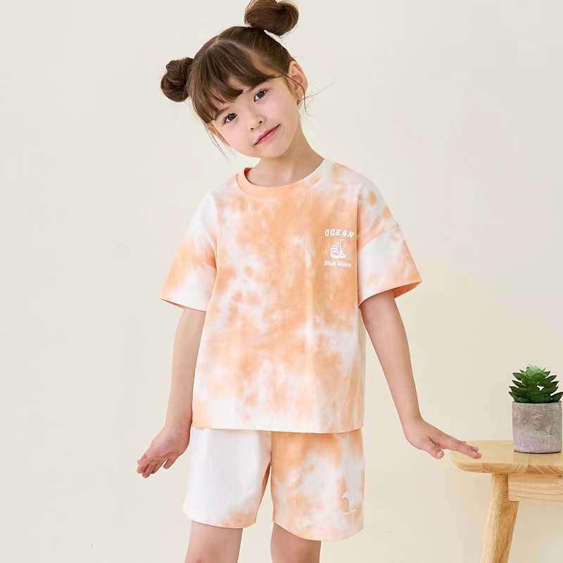 Bộ cotton loang sắc màu Bebezoo 3 màu BTBG size 100-150