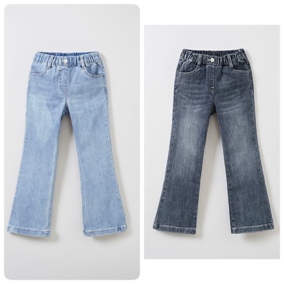 Quần jean Spao ống loe dư xịn cho bé gái size 120-160