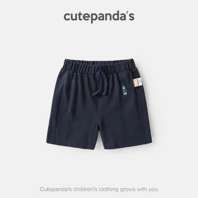 Quần cotton Cute Panda trơn / kẻ nhiều màu size 90 - 120