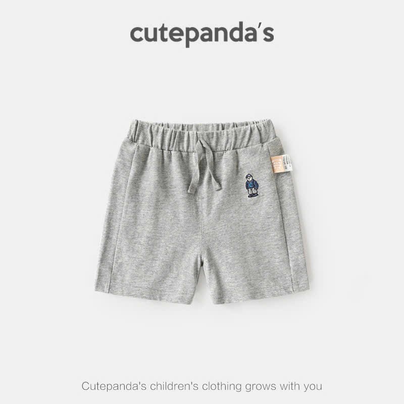 Quần cotton Cute Panda trơn / kẻ nhiều màu size 90 - 120