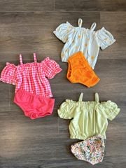 Bộ bơi rời Harifa nhiều màu cho bé gái size 1-6y