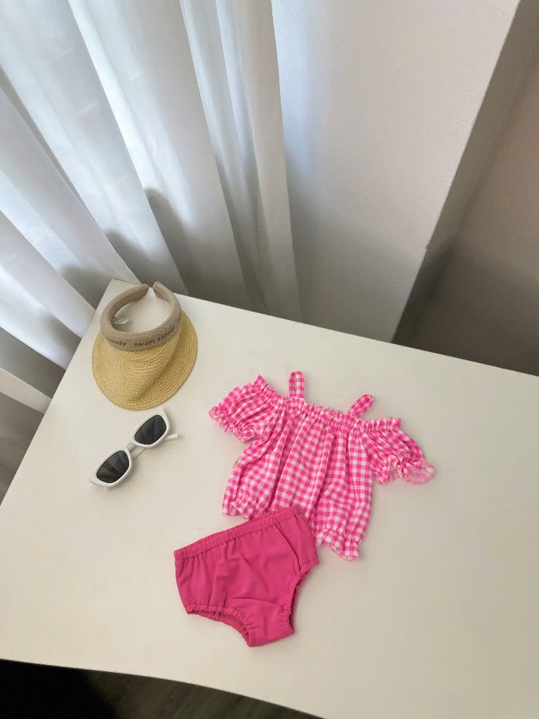 Bộ bơi rời Harifa nhiều màu cho bé gái size 1-6y