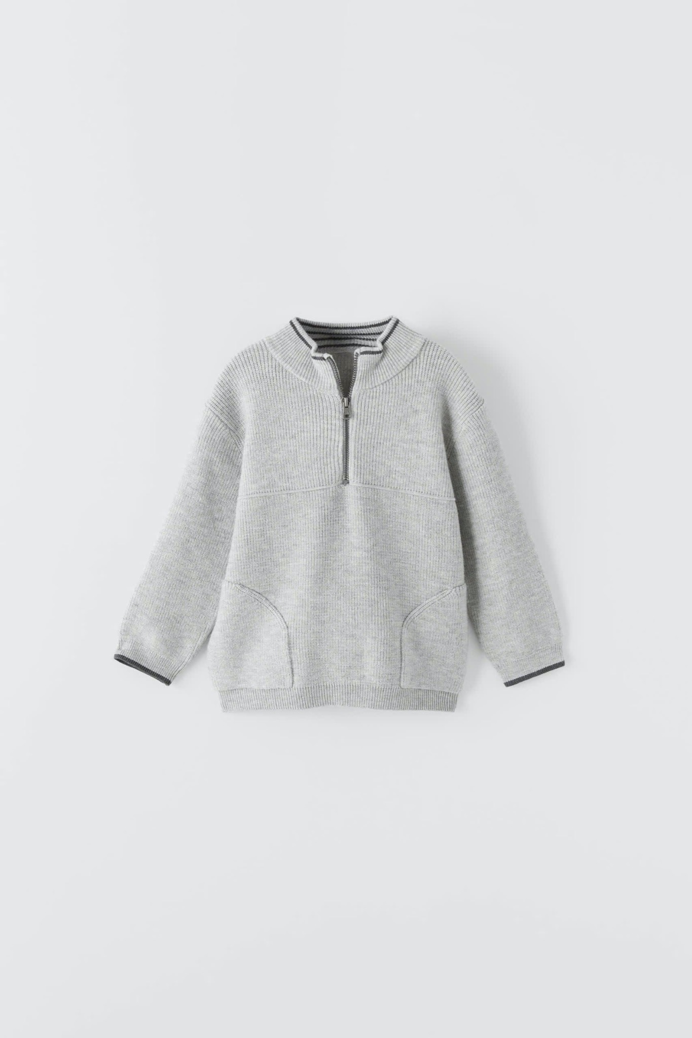 Áo len cổ khoá Zara 3 màu bé trai size 9m-5y