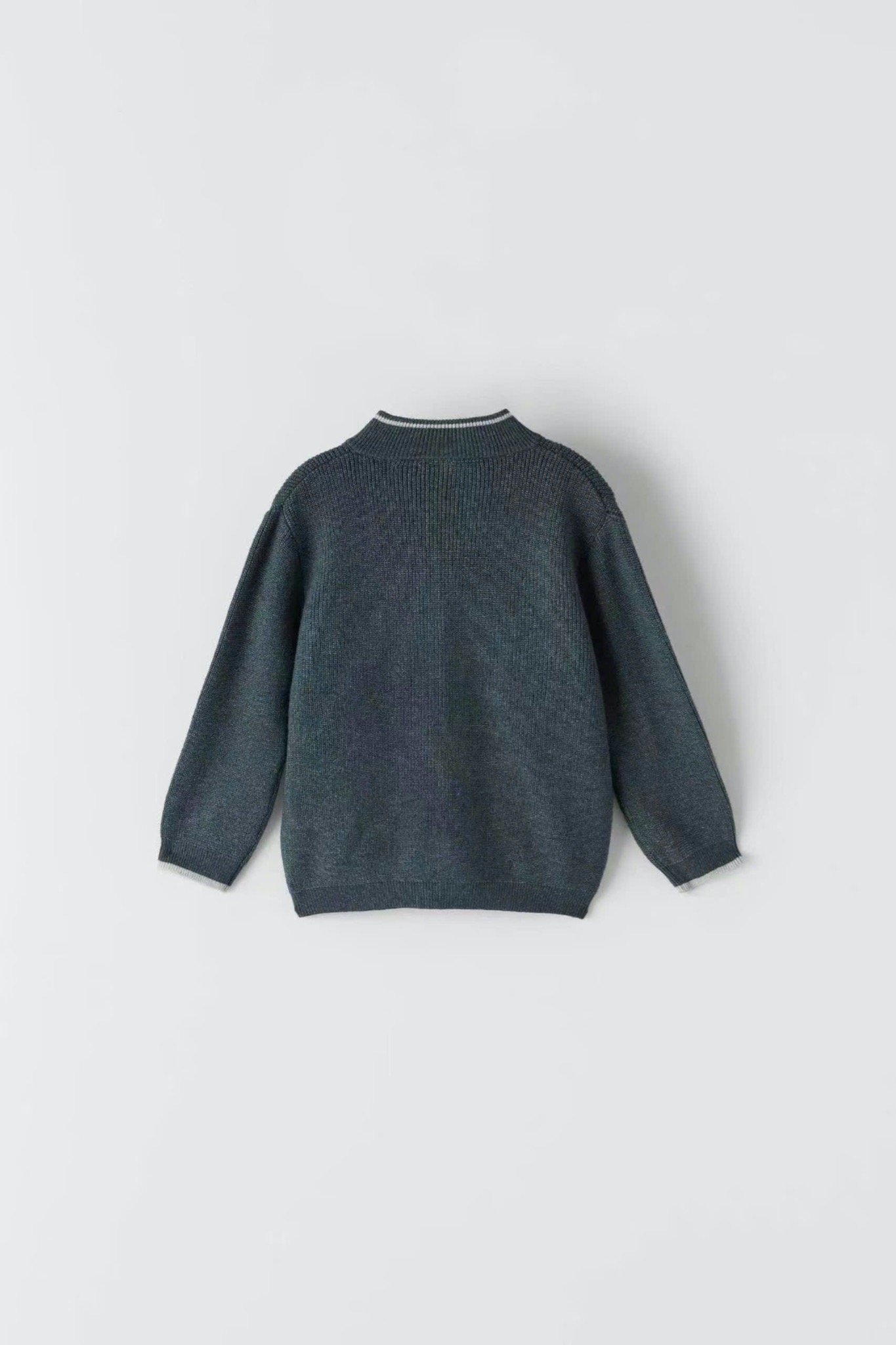 Áo len cổ khoá Zara 3 màu bé trai size 9m-5y
