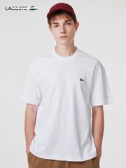 Áo cotton La.cos.te unisex 2 màu trắng/đen cho Bố/Mẹ