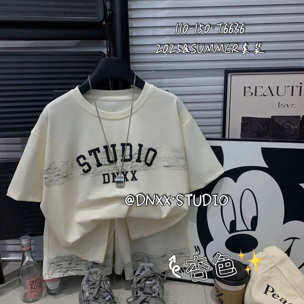 Bộ cotton QC nhiều màu cho bé trai size 110-150