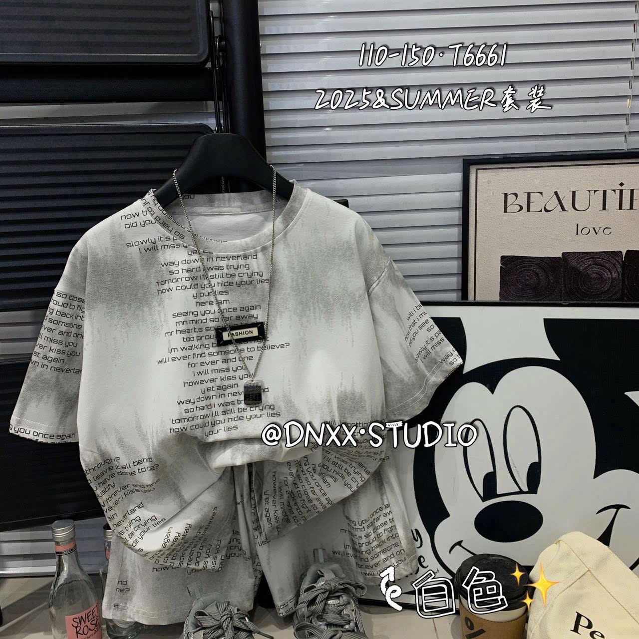 Bộ cotton QC nhiều màu cho bé trai size 110-150
