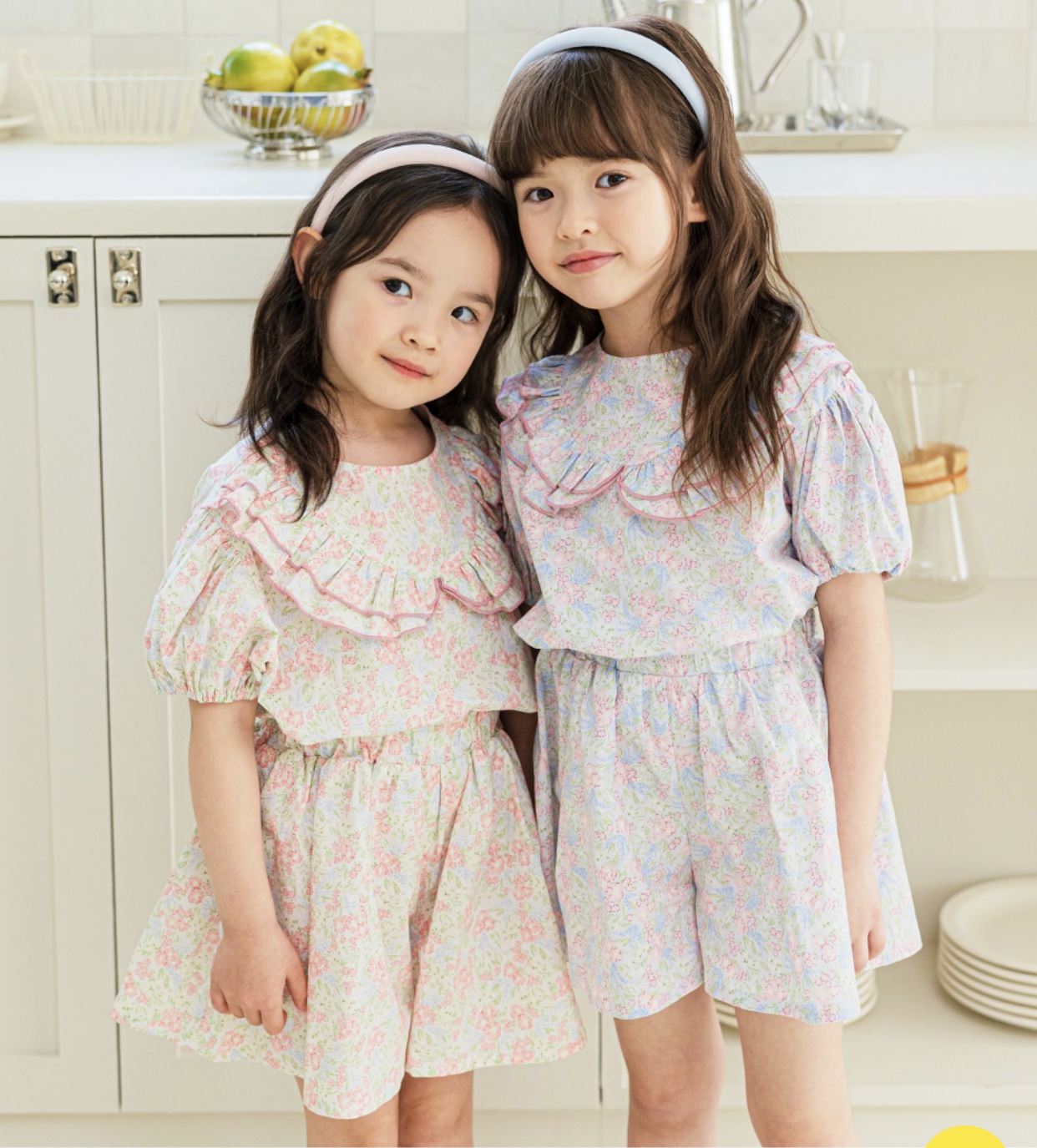 Bộ thô hoa nhí Bebezoo 2 màu BG size 100-140