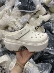 Sục Crocs Stomp đế cao trơn nhiều màu cho Mẹ