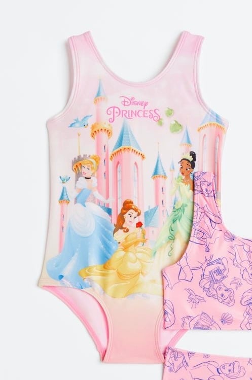 Bộ bơi liền HM nhiều mẫu Bé Gái size 18m - 10y