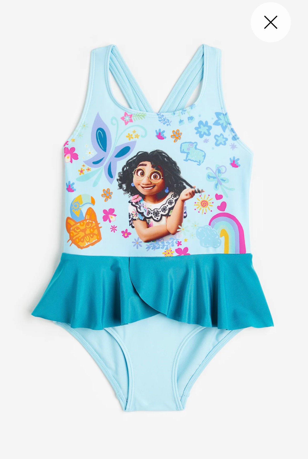 Bộ bơi liền HM nhiều mẫu Bé Gái size 18m - 10y
