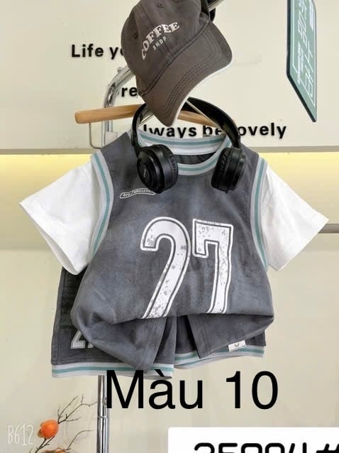 (110-150) - Bộ thể thao QC nhiều màu cho bé size 110-150