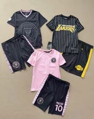 Bộ thể thao cộc tay NBA 3 mẫu cho bé size 8 - 14y
