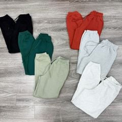 Quần jogger nỉ bông nhiều màu cho Bố Mẹ size XXS - XL ( Form to )