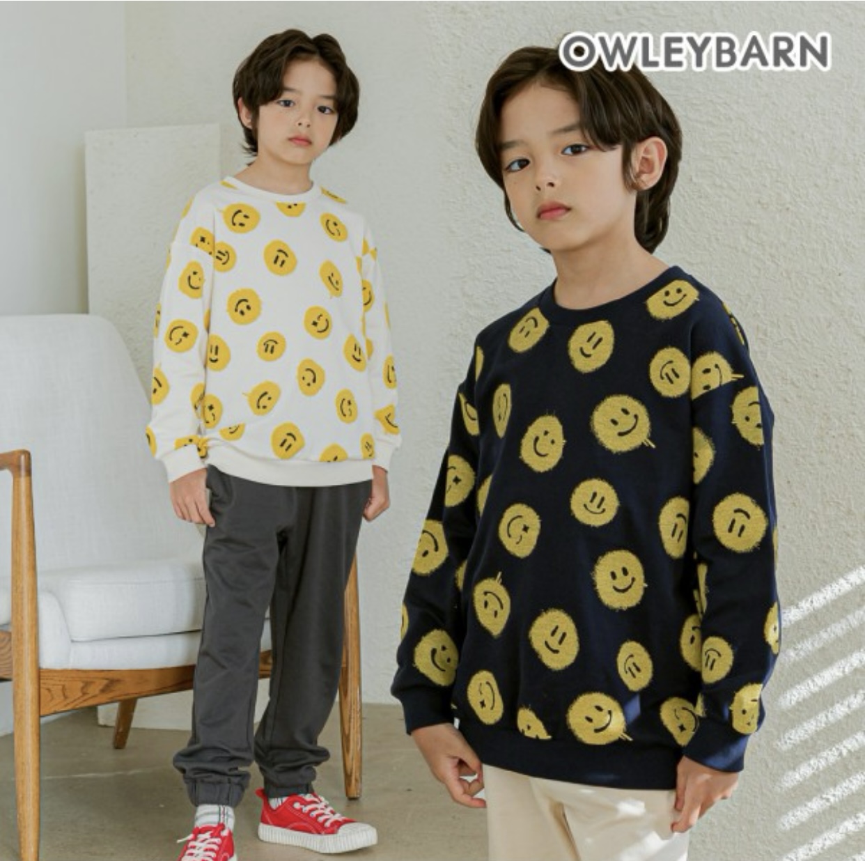 Áo nỉ da cá Owley Barn nhiều mẫu Bé Trai size 110 - 150 ( Bảng màu 2 )
