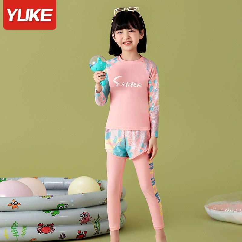 1160 - Bộ bơi 3ct YUKE summer BG size 2XL-6XL