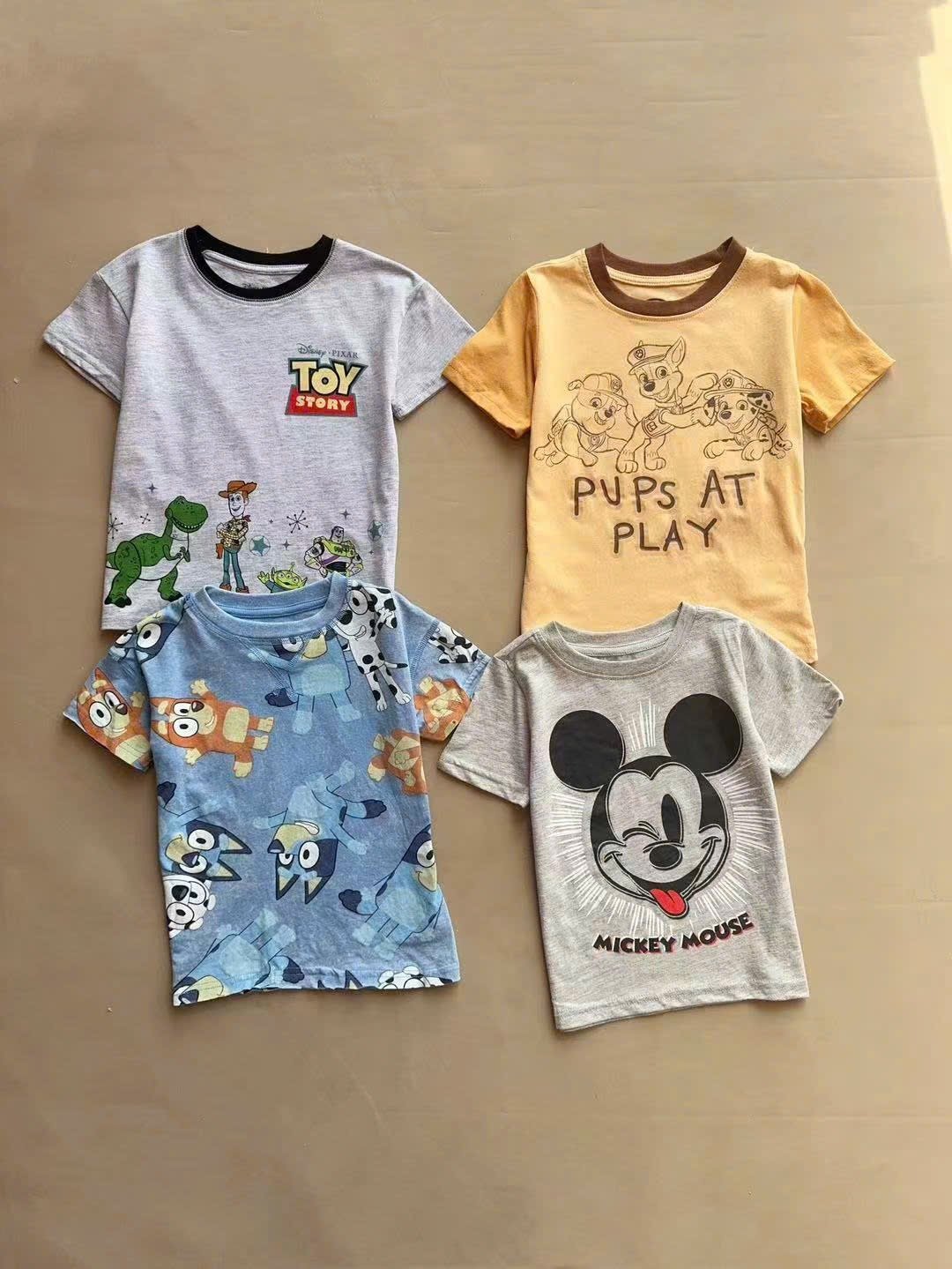 Bộ cotton Paw Patrol, Bluey dư xịn nhiều mẫu cho bé trai size 1-5y