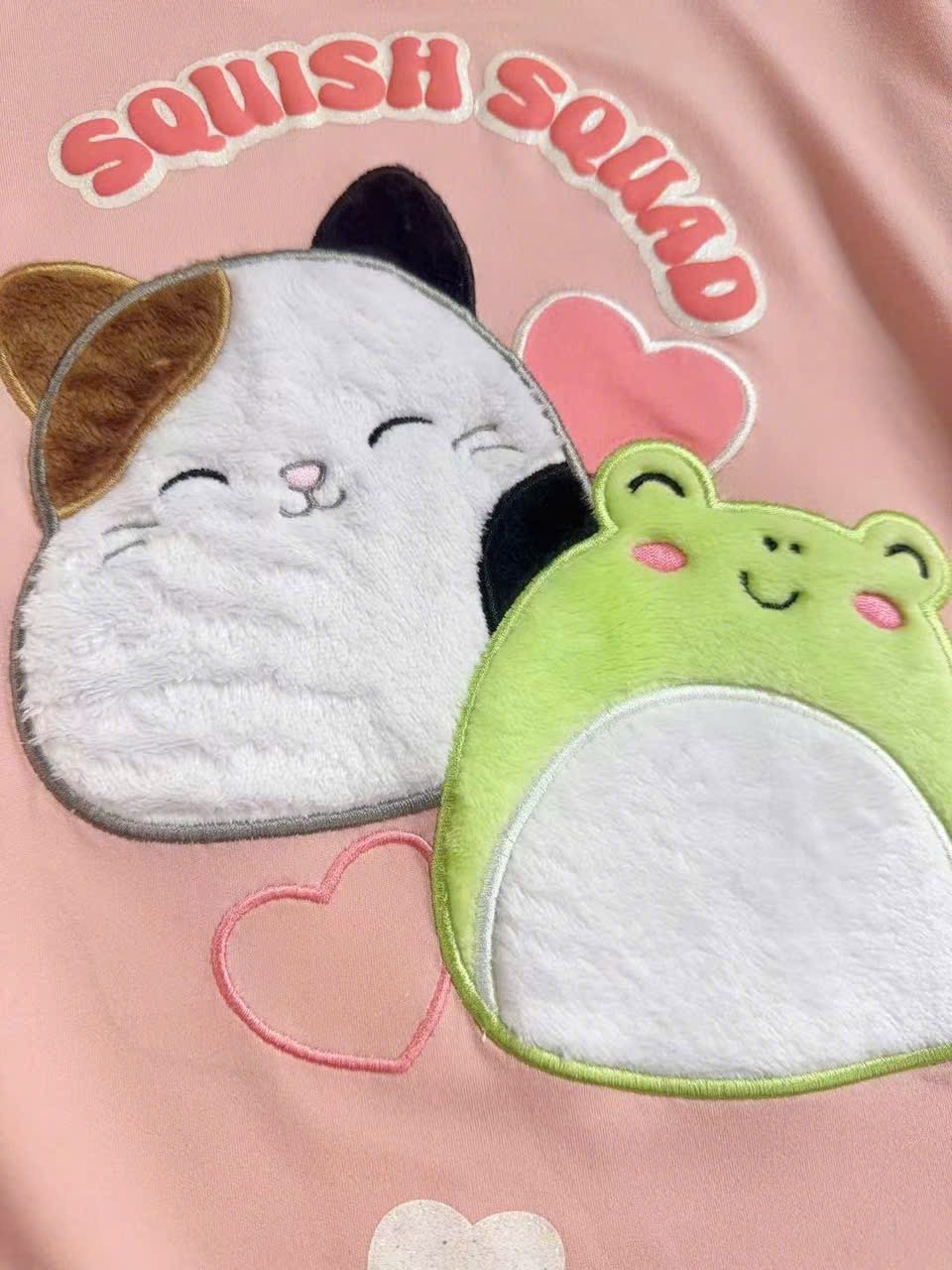 Váy ngủ thun Poly Next dư xịn nhiều màu cho bé gái size 2-14y