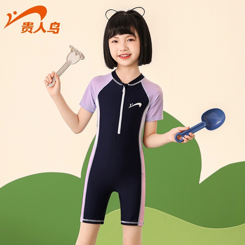 128 - Bộ bơi liền thân GRN phối màu BG size 110-160