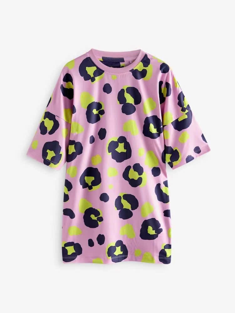 Váy ngủ thun Poly Next dư xịn nhiều màu cho bé gái size 2-14y