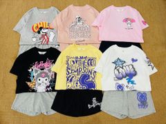 Bộ cotton HM dòng đại nhiều màu cho bé gái size 8-14y