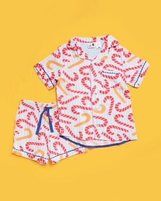 Bộ pyjama Cotton On dư xịn vải xô muslin siêu mát BG size 2-10y