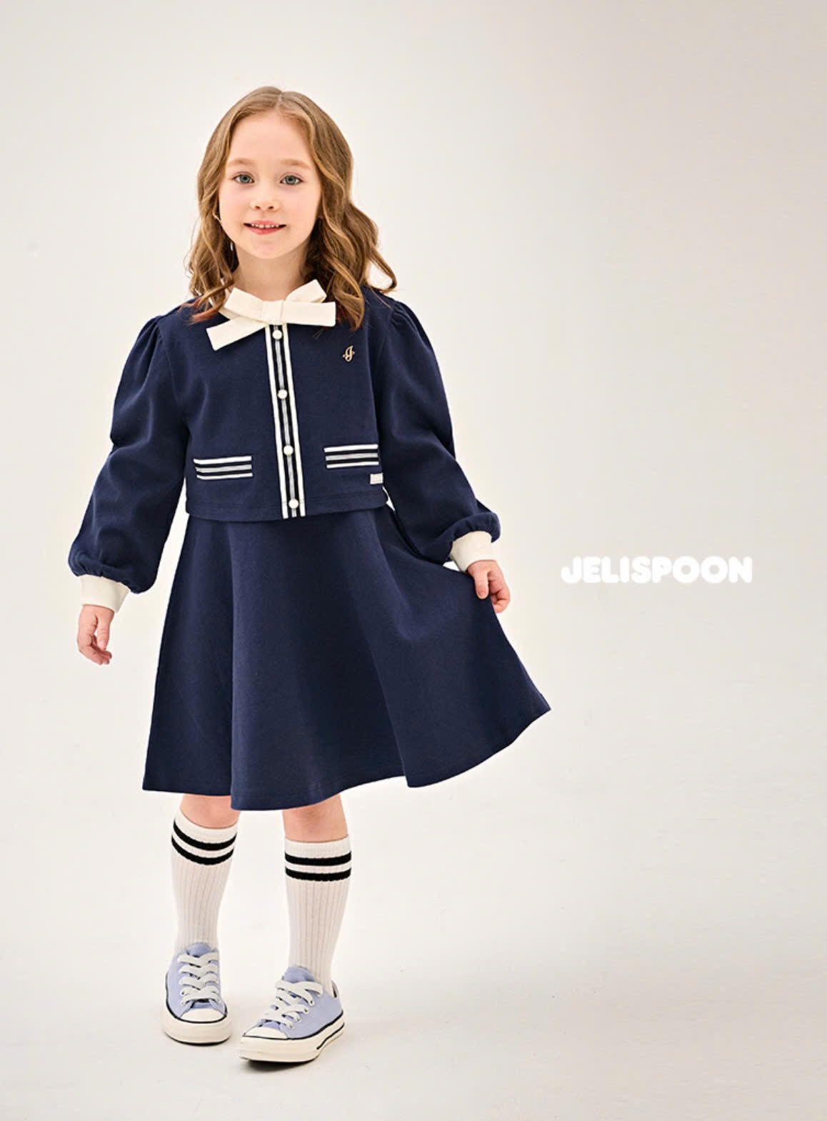 Váy nỉ da cá xuất Hàn nhiều mẫu cho bé size 100-150