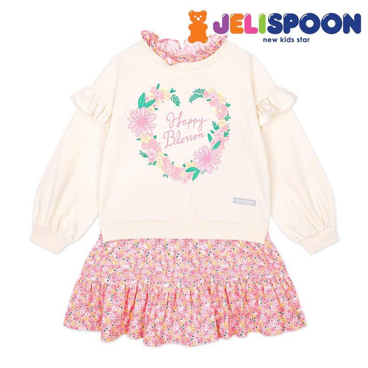 Váy nỉ da cá xuất Hàn nhiều mẫu cho bé size 100-150